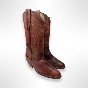FRYE vintage 80s western boots